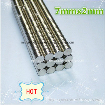 Stable High Precision Neo Circular Magnet in Rare Earth Made in OEM